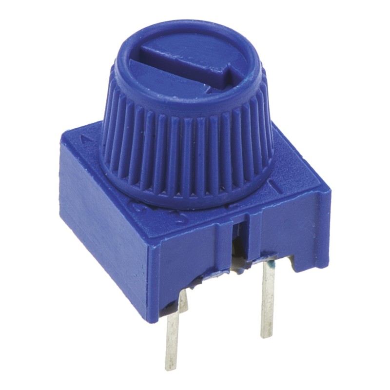 1 pcs - 20kΩ, Through Hole Trimmer Potentiometer 0.5W Top Adjust Vishay, 63M