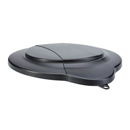 1 pcs - Plastic Black Bucket Lid