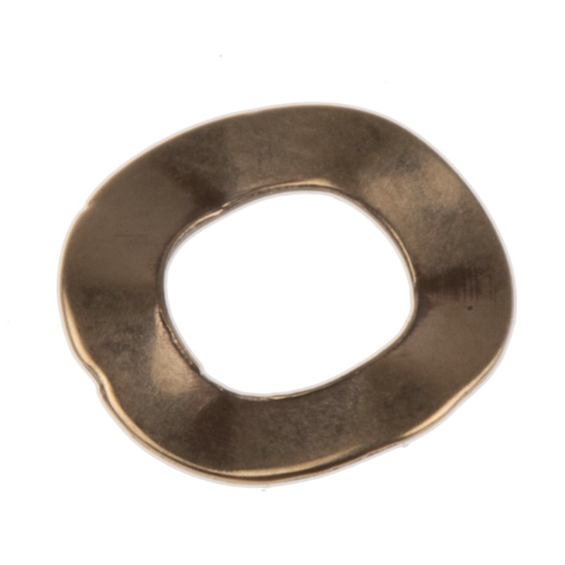 1 Bag of 100 - Copper Crinkle Locking & Anti-Vibration Washer, M4, BS 4463