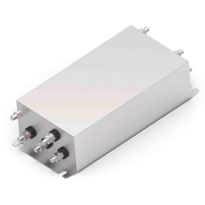 2 pcs - TE Connectivity, KES 150A 440 V ac 50 - 60Hz, Chassis Mount EMI Filter, Threaded Bolt 3 Phase