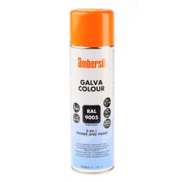 1 pcs - Ambersil 500ml Black Satin Spray Paint