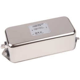 20 pcs - Schaffner, FN2080 10A 250 V ac/dc 400Hz, Chassis Mount EMI Filter, Fast-On