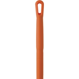 1 pcs - Vikan Orange Broom Handle, 1.31m, for use with Vikran Brooms, Vikran Squeegees