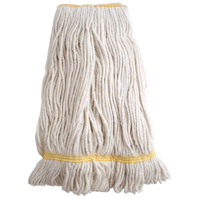 1 pcs - RS PRO 16oz Yellow Yarn Mop Head for use with Kentucky Mop System