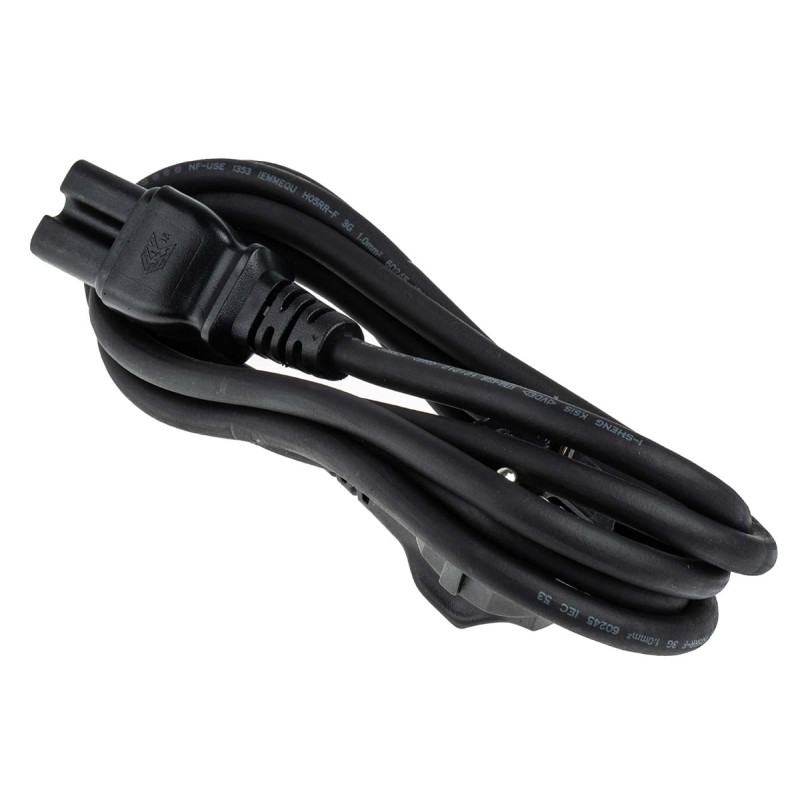 1 pcs - RS PRO IEC C15 Socket to CEE 7/7 Plug Power Cord, 2m