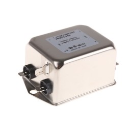 20 pcs - Schaffner, FN2070 3A 250 V ac/dc 400Hz, Chassis Mount EMI Filter, Fast-On, Single Phase