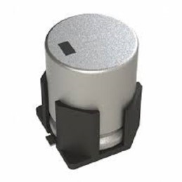 10 pcs - Panasonic 100μF Aluminium Electrolytic Capacitor 25V dc, Surface Mount - EEEFK1E101AV