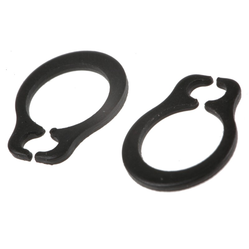 1 Bag of 100 - Steel External Circlip, 6mm Shaft Diameter, 5.7mm Groove Diameter