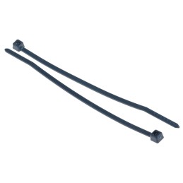1 Bag of 100 - HellermannTyton Cable Tie, 100mm x 2.5 mm, Blue Metal Detectable, Pk-100