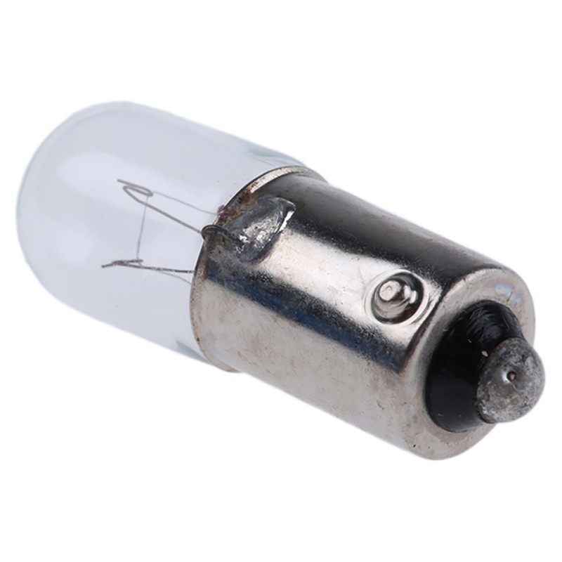 1 Pack of 10 - RS PRO BA9s Indicator Light, Clear, 28 V, 40 mA, 3000h