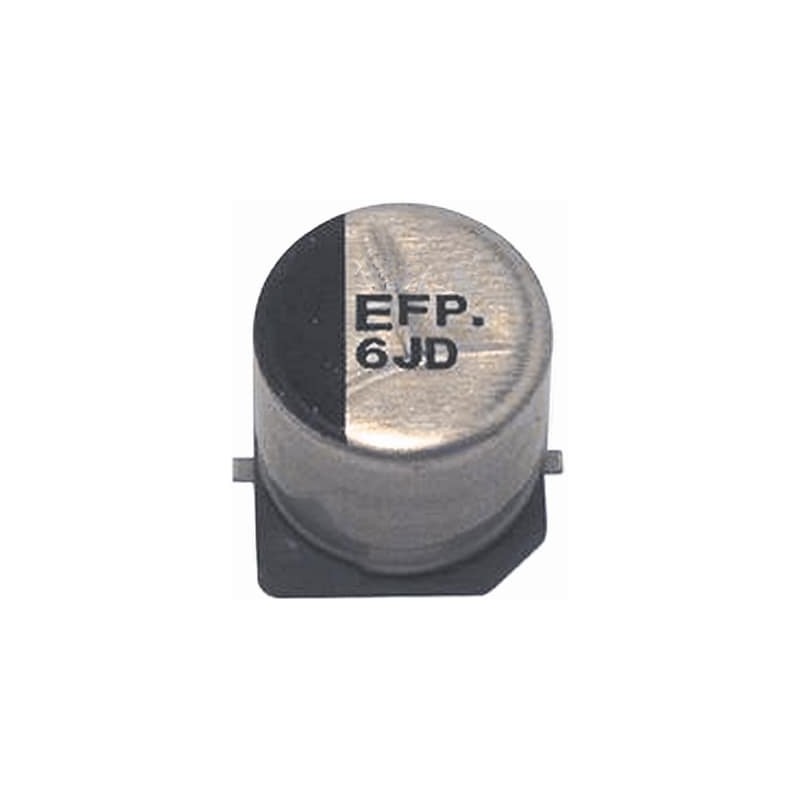 10 pcs - Panasonic 100μF Aluminium Electrolytic Capacitor 25V dc, Surface Mount - EEEFK1E101V