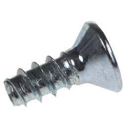 1 Bag of 100 - RS PRO Bright Zinc Plated, Clear Passivated Steel Countersunk Head Thread Forming Screw, N°6 x 9mm Long