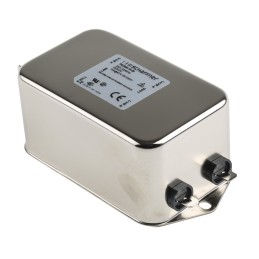 20 pcs - Schaffner, FN2090 16A 250 V ac/dc 0 - 400Hz, Chassis Mount EMI Filter, Fast-On, Single Phase