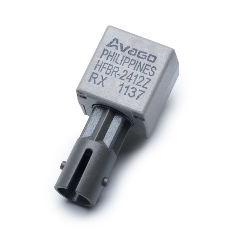 10 pcs - Broadcom HFBR-2402Z 5.2428Mbps 820nm Fibre Optic Receiver, Round