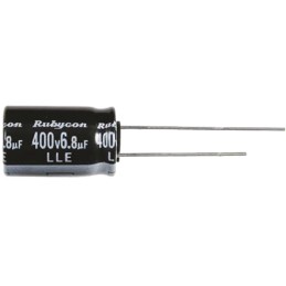 10 pcs - Rubycon 18μF Aluminium Electrolytic Capacitor 200V dc, Radial, Through Hole - 200LLE18MEFC10X12.5