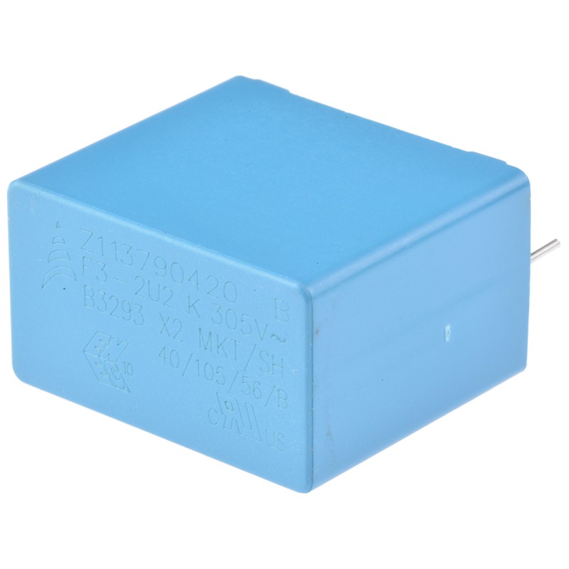 1 pcs - EPCOS B3293 Metallised Polyester Film Capacitor, 305V ac, ±10%, 2.2μF, Through Hole