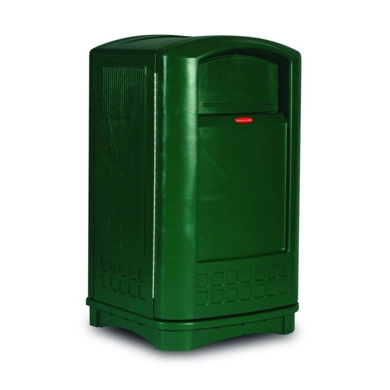 1 pcs - Rubbermaid Commercial Products Rubbermaid 50gal Green Swing Resin Waste Bin