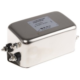 20 pcs - Schaffner, FN2010 30A 250 V ac/dc 0 - 400Hz, Chassis Mount EMI Filter, Stud, Single Phase