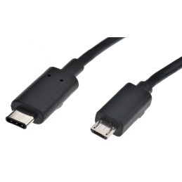 1 pcs - RS PRO USB 3.1 Cable, Male USB C to Male Micro USB B Cable, 1m