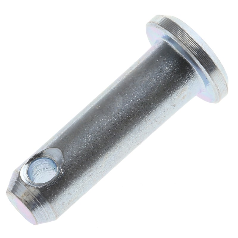 1 Bag of 15 - RS PRO 15.8mm Bright Zinc Plated Steel Clevis Pin, 4.76mm Diameter