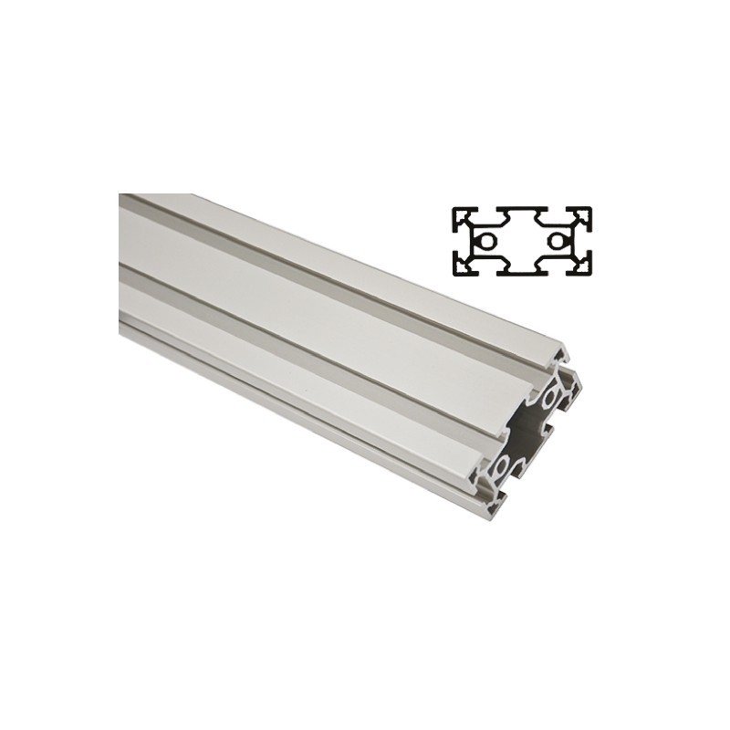 1 pcs - FlexLink Silver Aluminium Profile Strut, 44 x 88 mm, 11mm Groove, 2000mm Length, Series XC