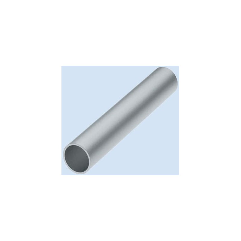 1 pcs - Rose+Krieger Silver Steel Round Tube, 2000mm Length, Dia. 48mm, Series GT 48