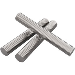 1 Bag of 2 - RS PRO Zinc Plated Mild Steel Threaded Rod, M12, 110mm