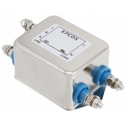 24 pcs - EPCOS, B84111F 25A 250 V ac/dc 60Hz, Flange Mount EMC Filter, Tab, Single Phase