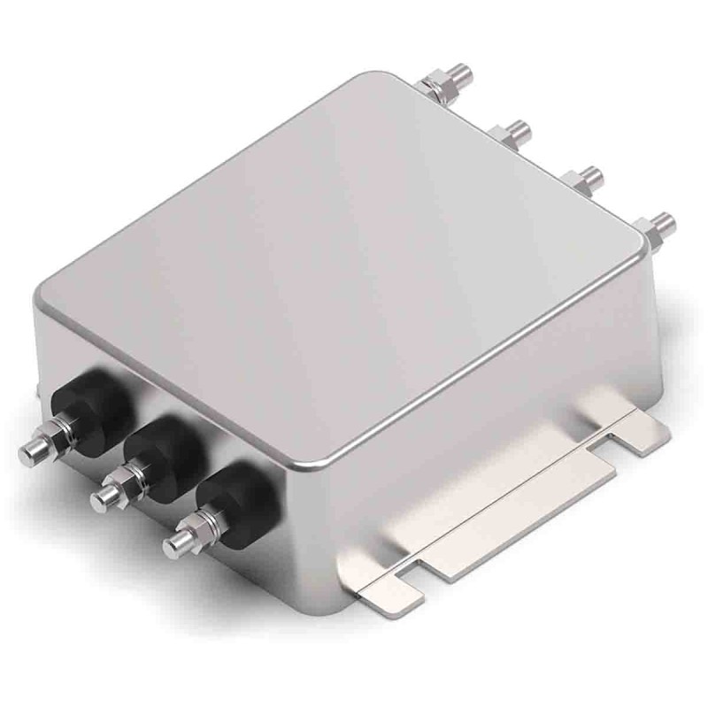 25 pcs - TE Connectivity, KEB 15A 440 V ac 50 - 60Hz, Chassis Mount EMI Filter, Threaded Bolt 3 Phase