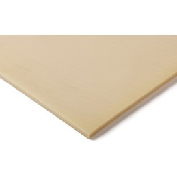 1 pcs - RS PRO Beige Plastic Sheet, 610mm x 305mm x 9.5mm