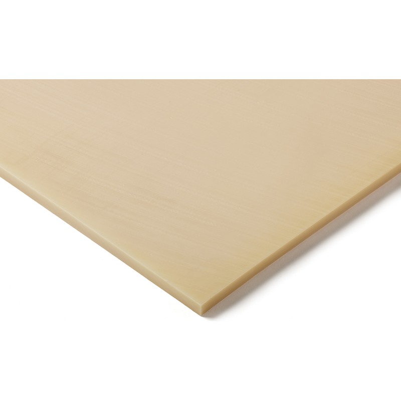 1 pcs - RS PRO Beige Plastic Sheet, 610mm x 305mm x 9.5mm