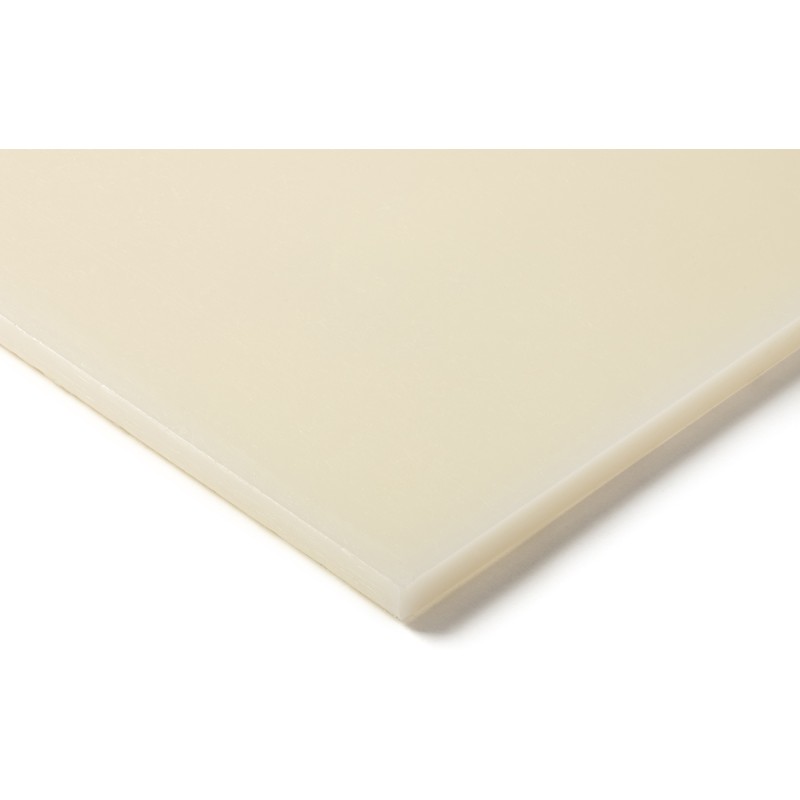 1 pcs - RS PRO Natural Plastic Sheet, 1000mm x 500mm x 16mm
