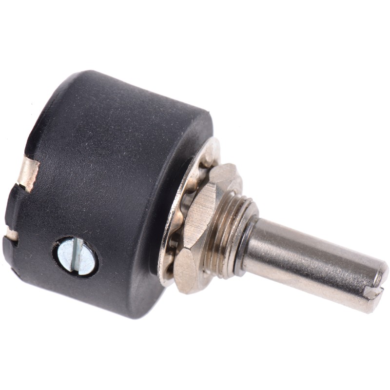 1 pcs - RS PRO 1kΩ Rotary Potentiometer 1-Gang Panel Mount