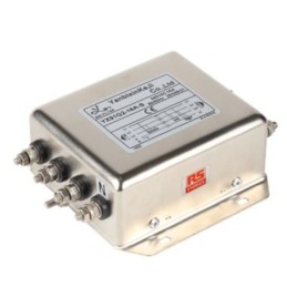 28 pcs - RS PRO 16A 300/520 V ac 50/60Hz, Chassis Mount EMC Filter, Screw 3 Phase