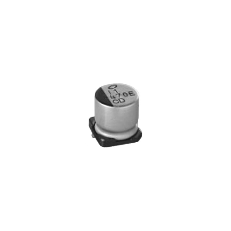 10 pcs - Nichicon 33μF Aluminium Electrolytic Capacitor 35V dc, Surface Mount - UCD1V330MCL1GS