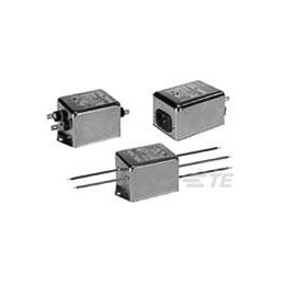 3 pcs - TE Connectivity, Corcom EP 10A 250 V ac 50/60Hz, Flange Mount RFI Filter, Fast-On, Single Phase