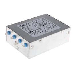 3 pcs - EPCOS, B84131 16A 250/440 V ac 50 - 60Hz, Flange Mount EMC Filter, Screw 3 Phase