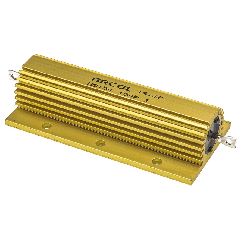 1 pcs - Arcol, 150Ω 150W Wire Wound Chassis Mount Resistor HS150 150R J ±5%