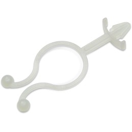 20 pcs - Wurth Elektronik Natural Nylon Twister Clip, 13.8mm Max. Bundle