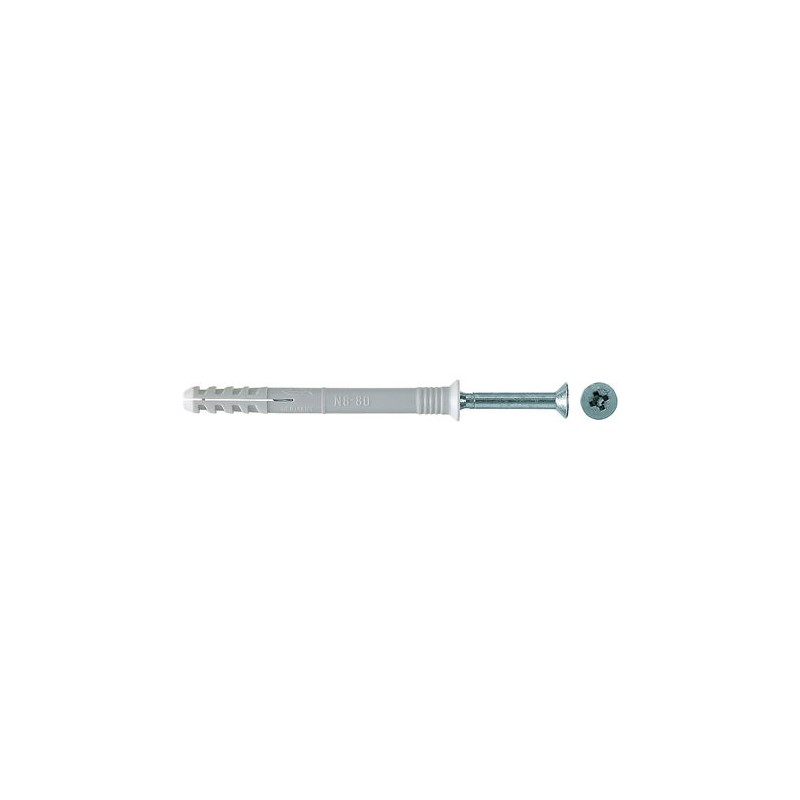 1 Bag of 20 - Fischer Fixings Frame Fixings 50355, fixing hole diameter 6mm, length 60mm