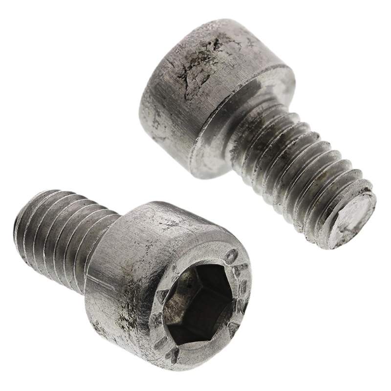 1 Bag of 20 - RS PRO Plain Stainless Steel Hex Socket Cap Screw, DIN 912, M6 x 10mm