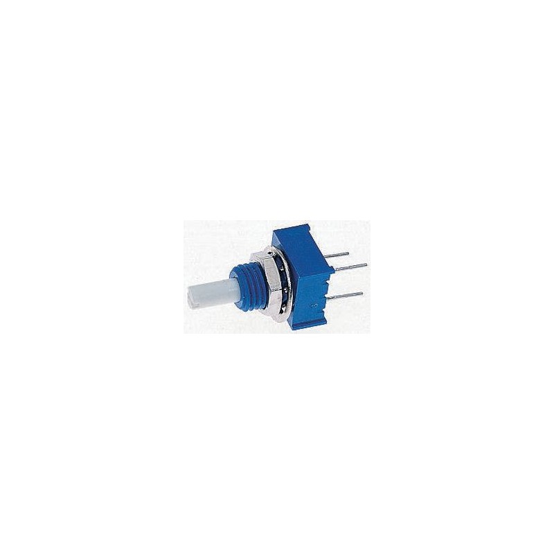 1 pcs - Bourns 5kΩ Rotary Potentiometer 1-Gang, Panel Mount (Through Hole), 3310P-001-502L