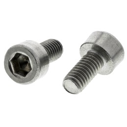 1 Bag of 20 - RS PRO Plain Stainless Steel Hex Socket Cap Screw, DIN 912, M3 x 6mm