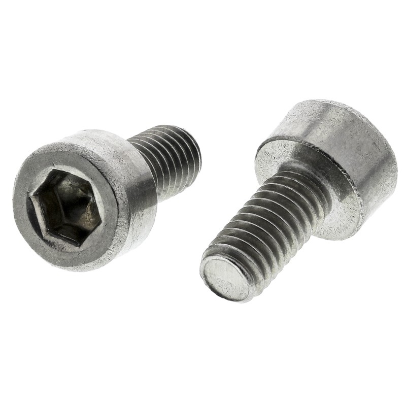 1 Bag of 20 - RS PRO Plain Stainless Steel Hex Socket Cap Screw, DIN 912, M3 x 6mm