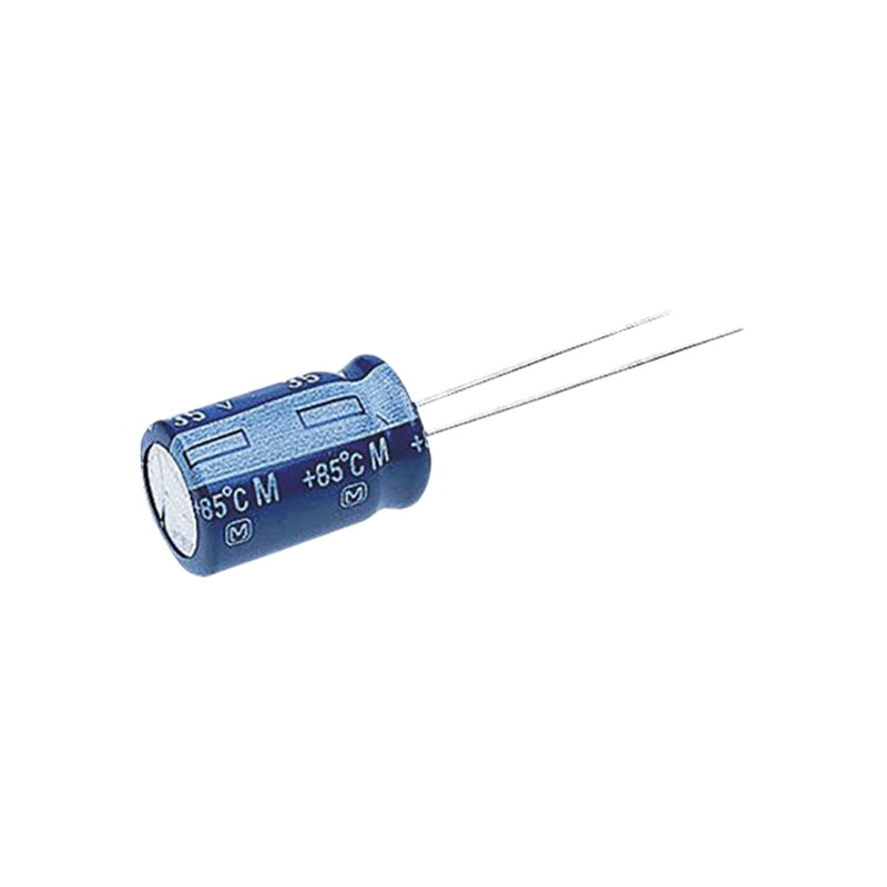 10 pcs - Panasonic 2.2μF Aluminium Electrolytic Capacitor 400V dc, Radial, Through Hole - ECA2GM2R2