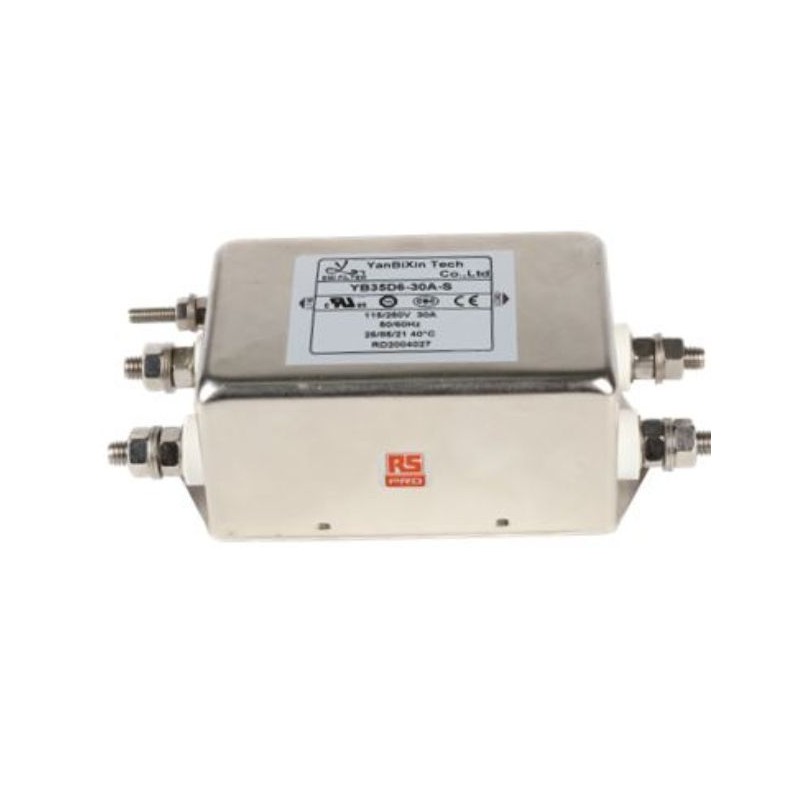 32 pcs - RS PRO 30A 115/250 V ac 50/60Hz, Chassis Mount EMC Filter, Screw, Single Phase