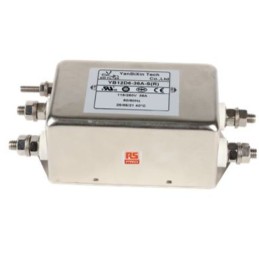 32 pcs - RS PRO 36A 115/250 V ac 50/60Hz, Chassis Mount Power Line Filter, Screw, Single Phase