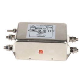 32 pcs - RS PRO 30A 115/250 V ac 50/60Hz, Chassis Mount EMI Filter, Screw, Single Phase