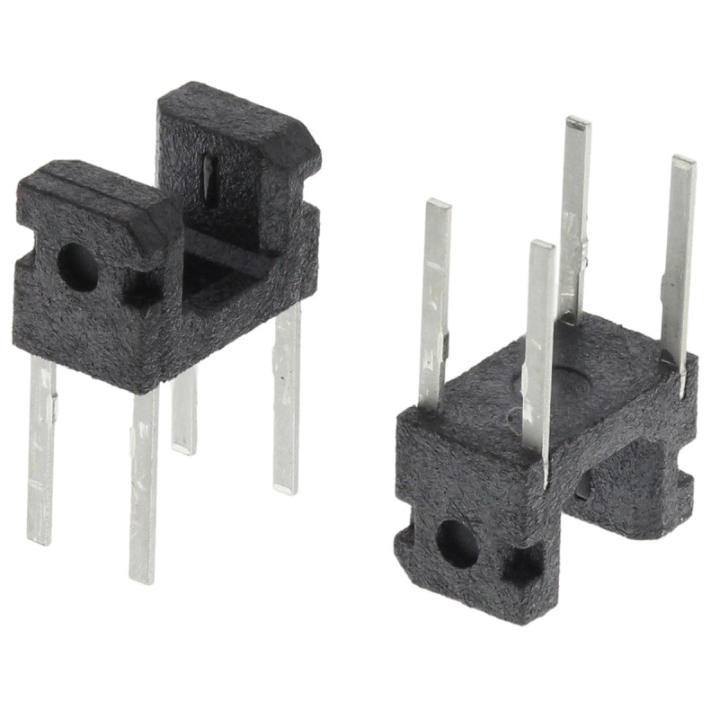 20 pcs - GP1S093HCZ0F Sharp, Through Hole Slotted Optical Switch, Phototransistor Output