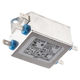32 pcs - EPCOS, B84111A 6A 250 V ac/dc 60Hz, Flange Mount EMC Filter, Tab, Single Phase
